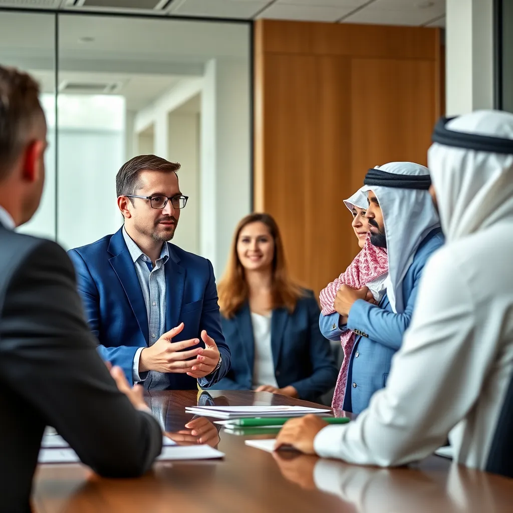 Nederlandse managementprofessionals in een moderne vergaderruimte bespreken strategieën