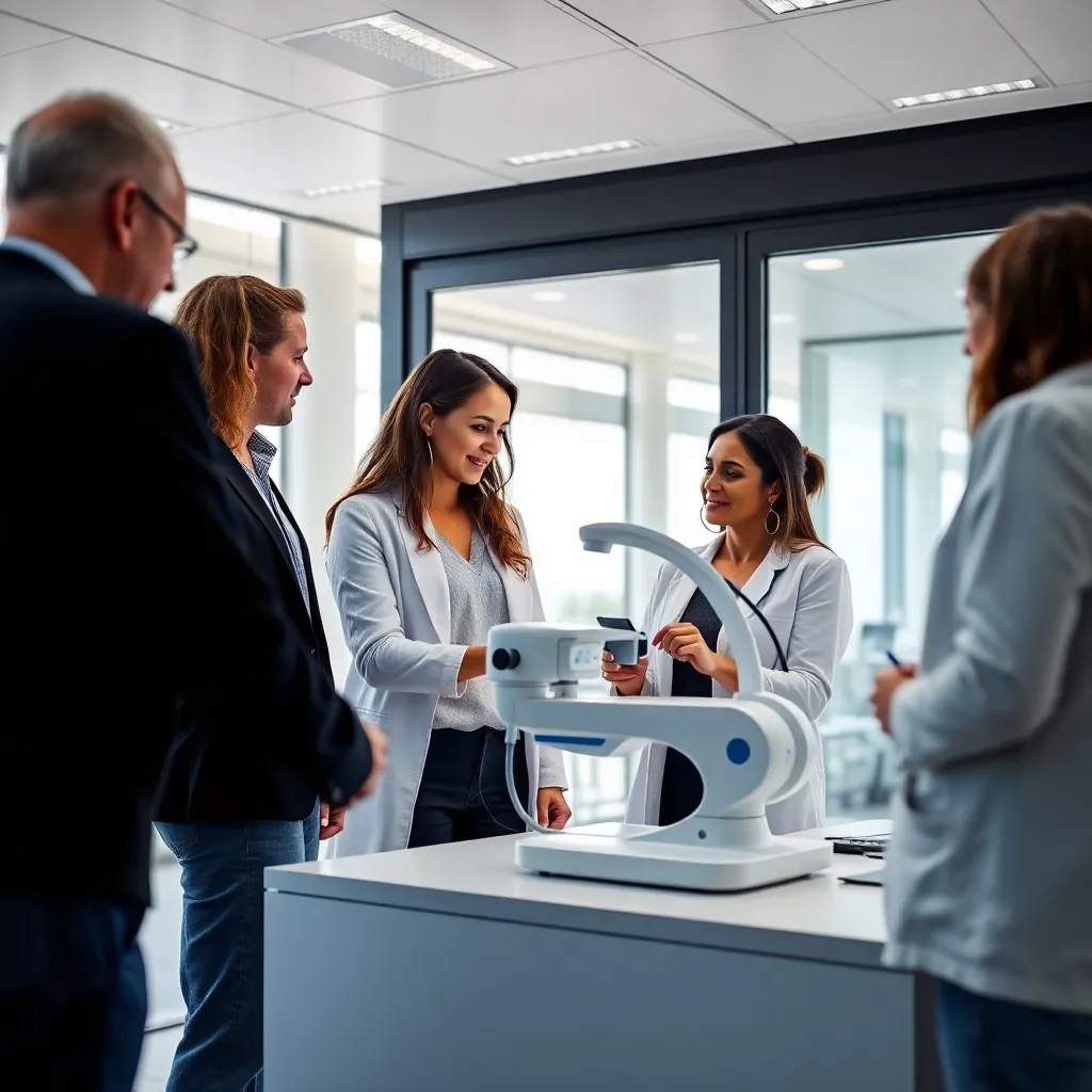 Diverse groep Nederlandse managers in een open kantooromgeving tijdens een strategische discussie